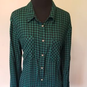 Forest Plaid Universal Threads Sz XL